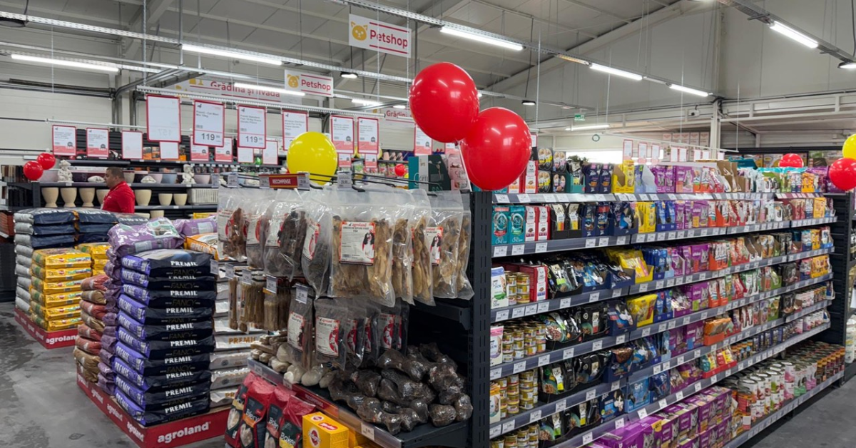 Agroland a atins pragul de 29 de magazine MEGA în România