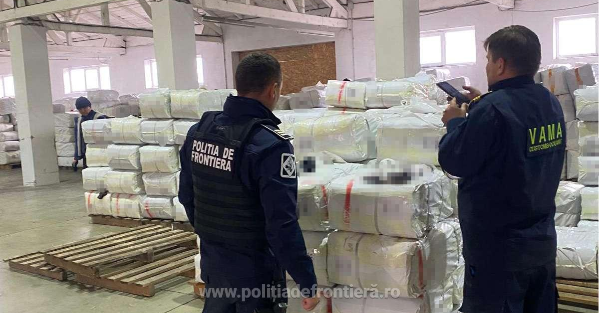 Produse contrafăcute, în valoare de peste 200 de milioane de lei, confiscate de polițiștii de frontieră în primele 9 luni din 2024