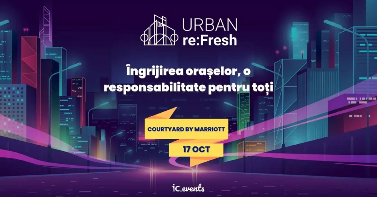 Te deranjează clădirile care stau să cadă sau zonele părăsite din orașe? Hai la Urban re:Fresh 2022 pentru a găsi soluțiile