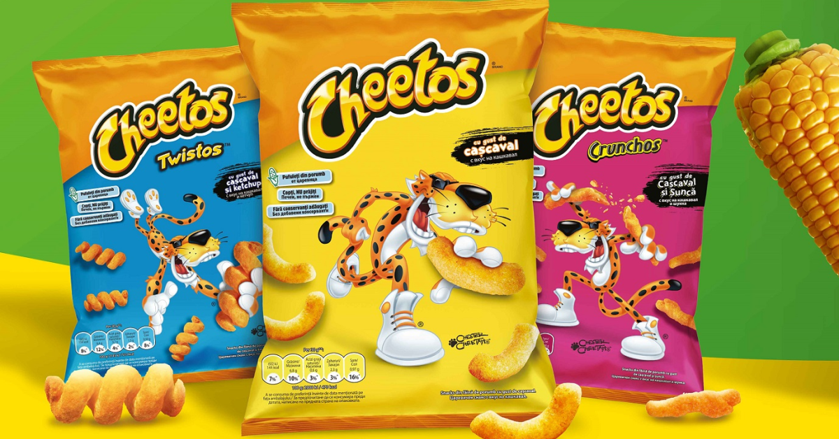 Pufuleții Cheetos revin pe piața din România, introduși în portofoliul PepsiCo