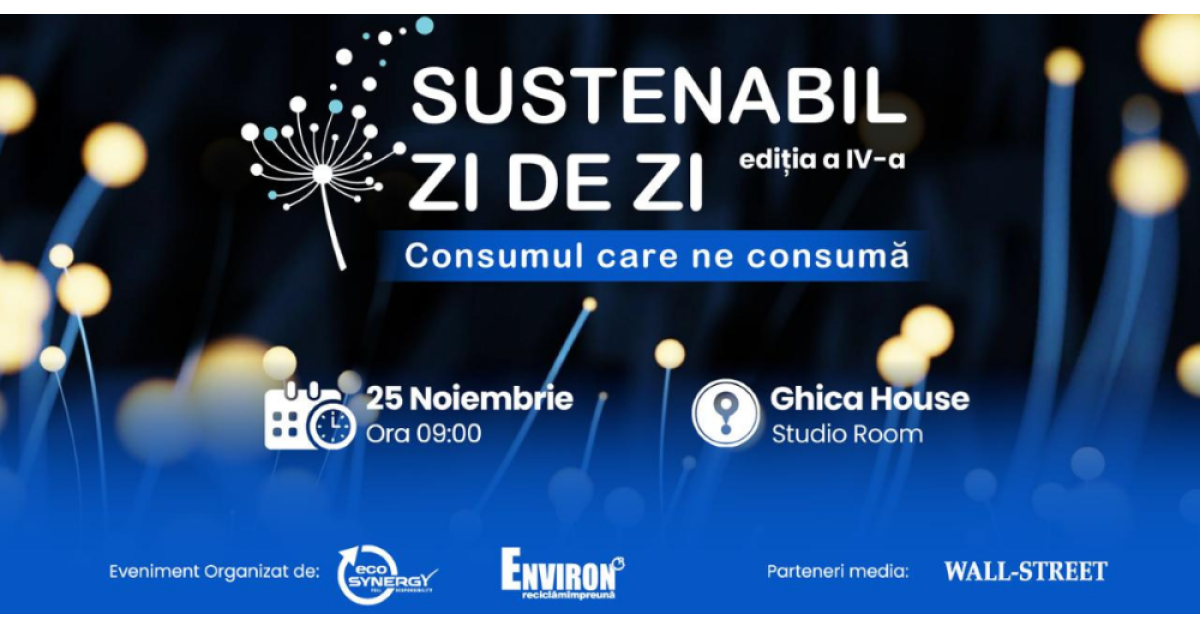 Sustenabil zi de zi 2025 - Ce ne consumă cu adevărat: ceea ce cumpărăm sau ceea ce simțim după ce cumpărăm?