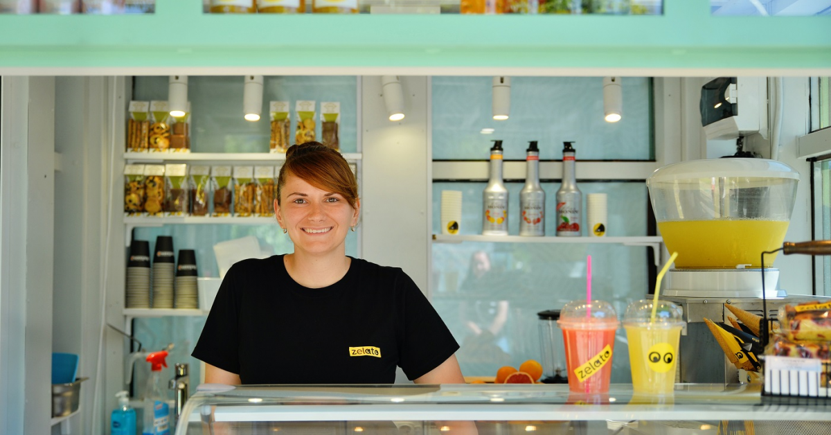 Ana Consulea a lansat gelateria Zelato în Parcul Regele Mihai I din București 