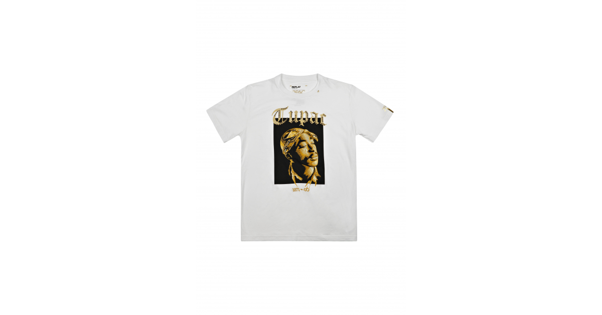 Replay lanseaza in Romania colectia capsula Tribute - Tupac - in editie limitata