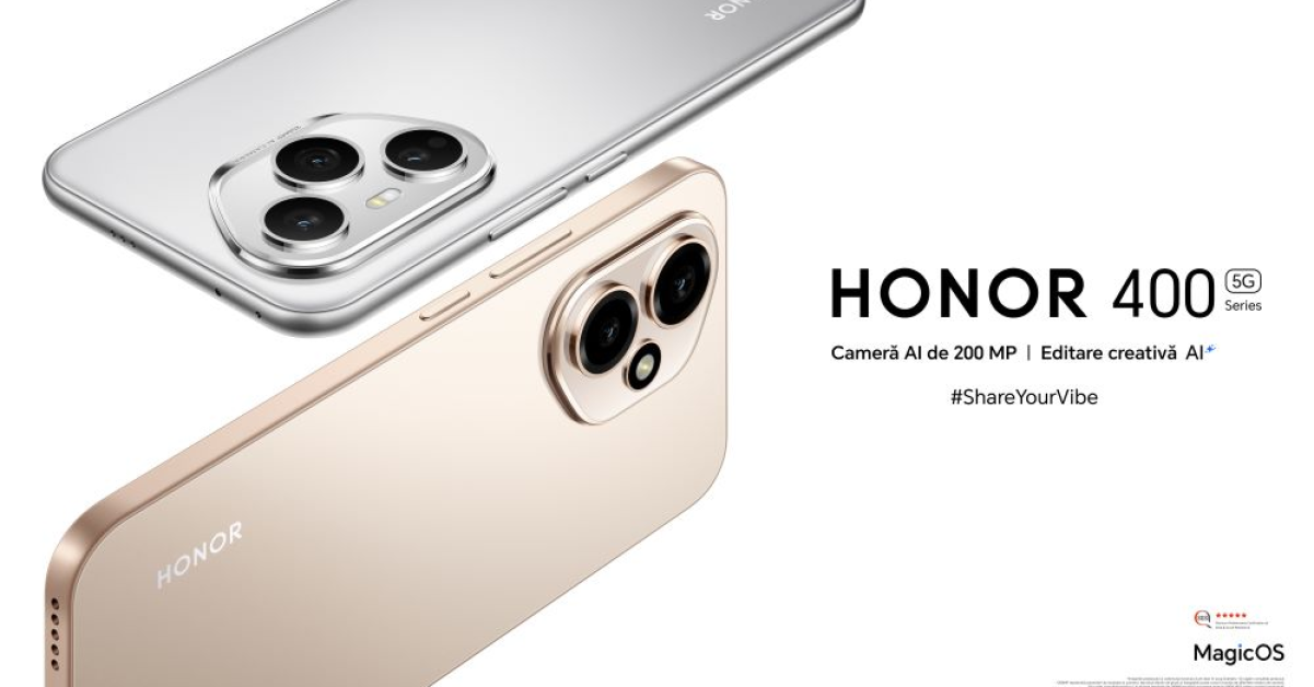 O nouă gamă de smartphone de la HONOR cu cameră AI revoluționară: cât costă și de când sunt disponibile în România