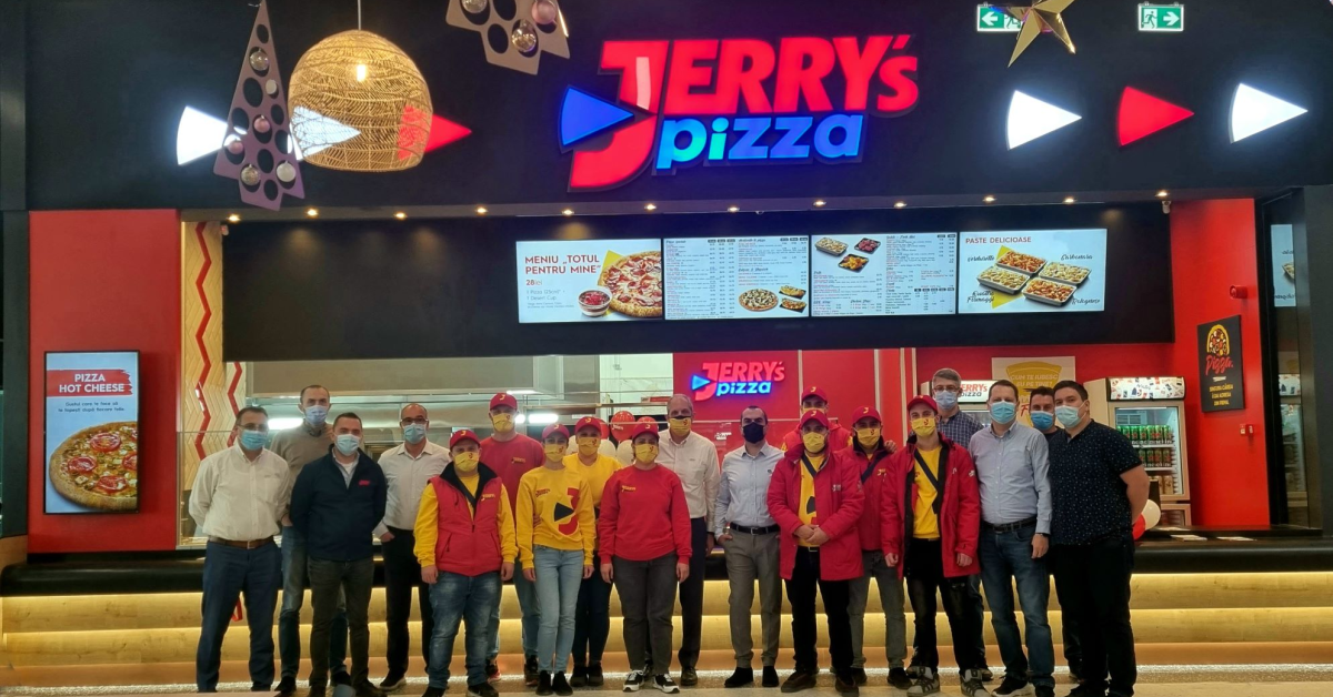 Jerry\'s Pizza deschide a doua unitate în Ploiești, în urma unei investiții de 160.000 de euro. Compania se extinde în alte patru orașe în 2022