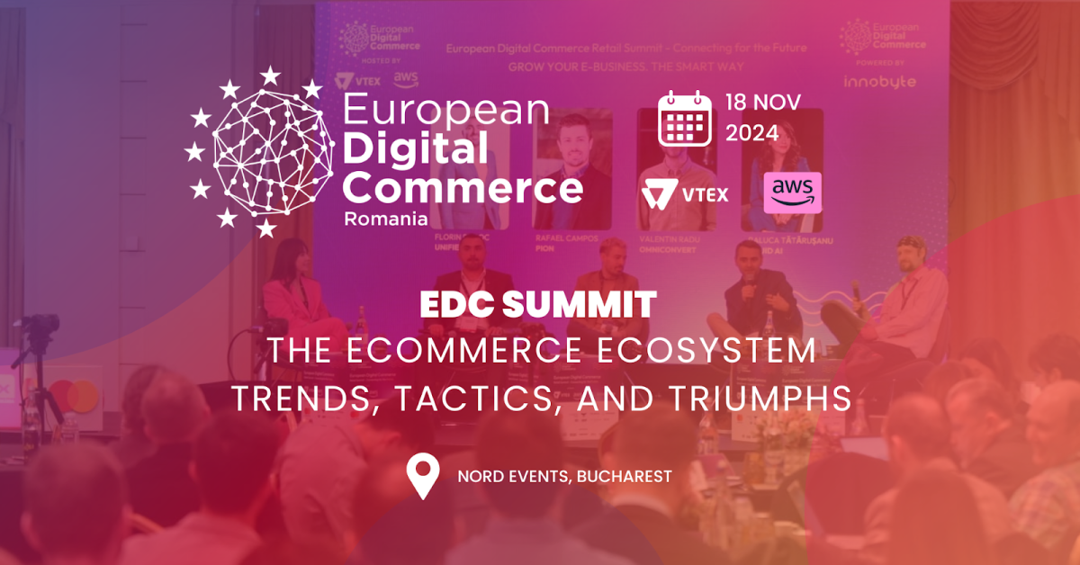 Retailul de top vine pe 18 noiembrie la Nord Events: European Digital Commerce, evenimentul toamnei în comerț