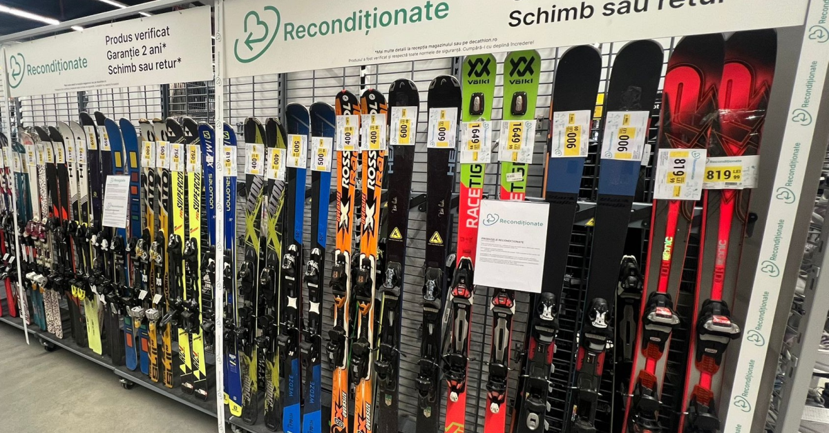 Buy Back-ul Decathlon câștigă teren, iar articolele de peste 500 lei pot fi plătite prin transfer bancar