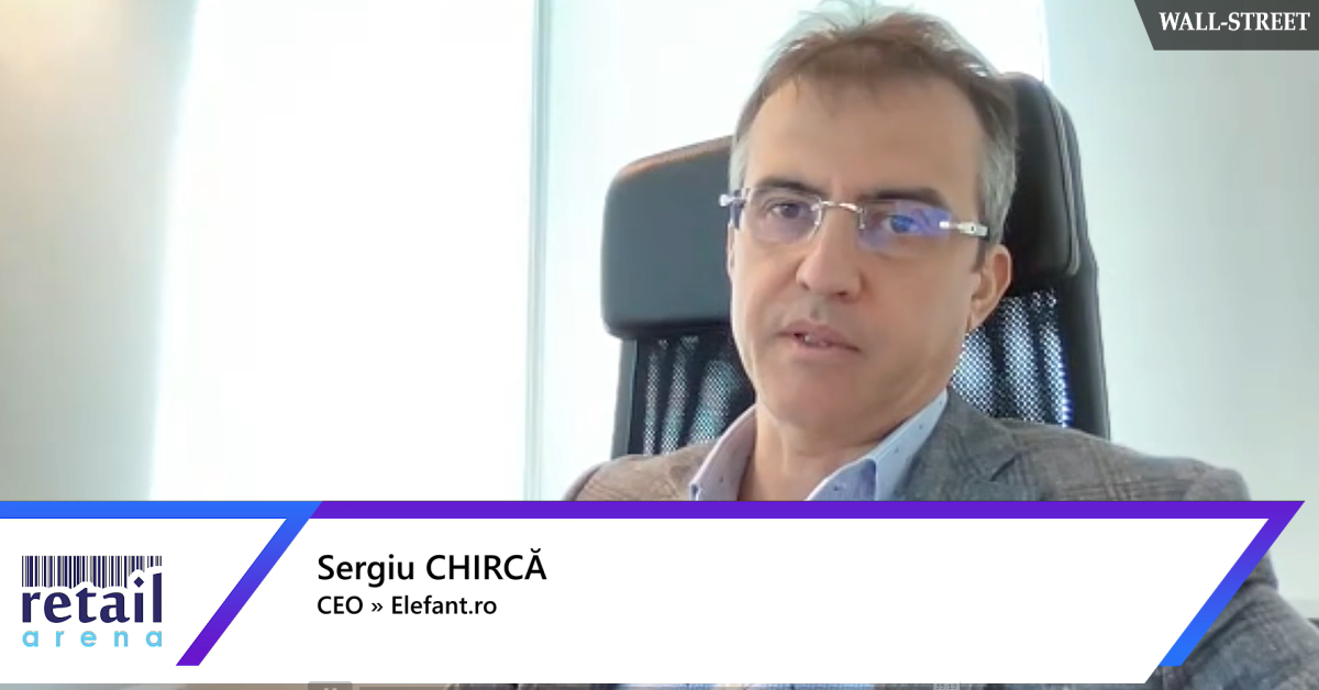 retailArena 2021. Sergiu Chircă, CEO Elefant.ro: Dacă înainte de pandemie, clientul punea în coș două cărți, acum pune cinci