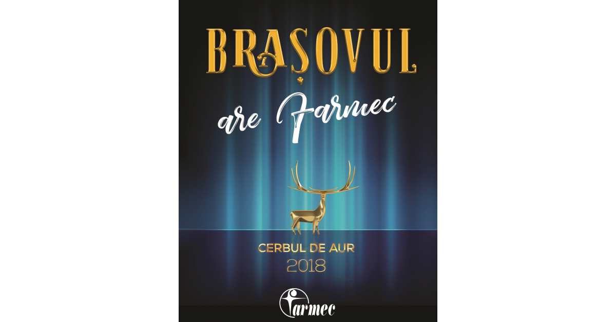 Farmec este partener al Festivalului Cerbul de Aur 2018