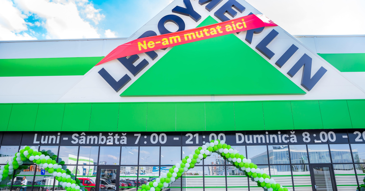 Fotoreportaj | Cum arată noul Leroy Merlin, relocat în Electroputere Parc Craiova