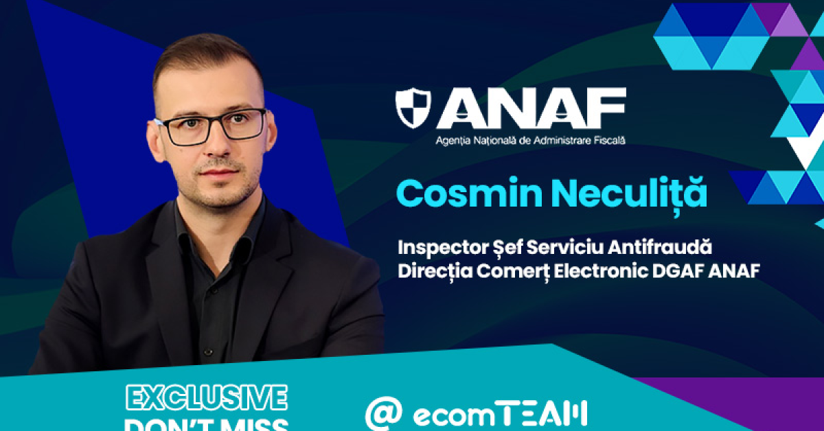 ANAF vine la ecomTEAM: cum vede Fiscul industria de e-commerce în 2025 și ce sfaturi are pentru magazinele online