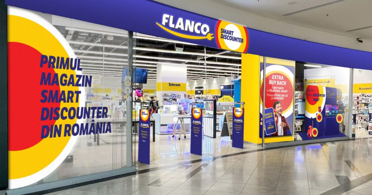 Flanco a deschis cel de-al 10-lea magazin Flanco Smart Discounter
