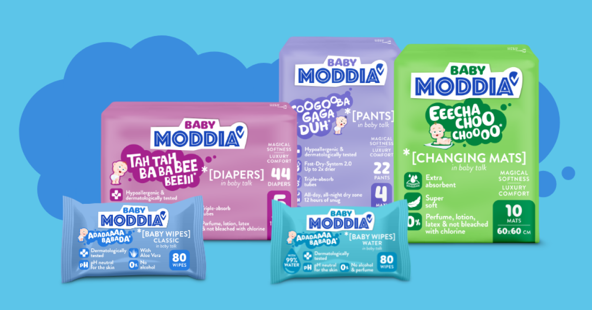 Sezamo lansează MODDIA Baby, brand propriu pentru bebeluși: ce reduceri pune la bătaie