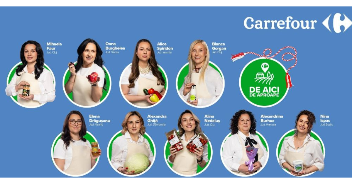 Luna femeii la Carrefour: antreprenoarele românce care aduc produse inedite la raft