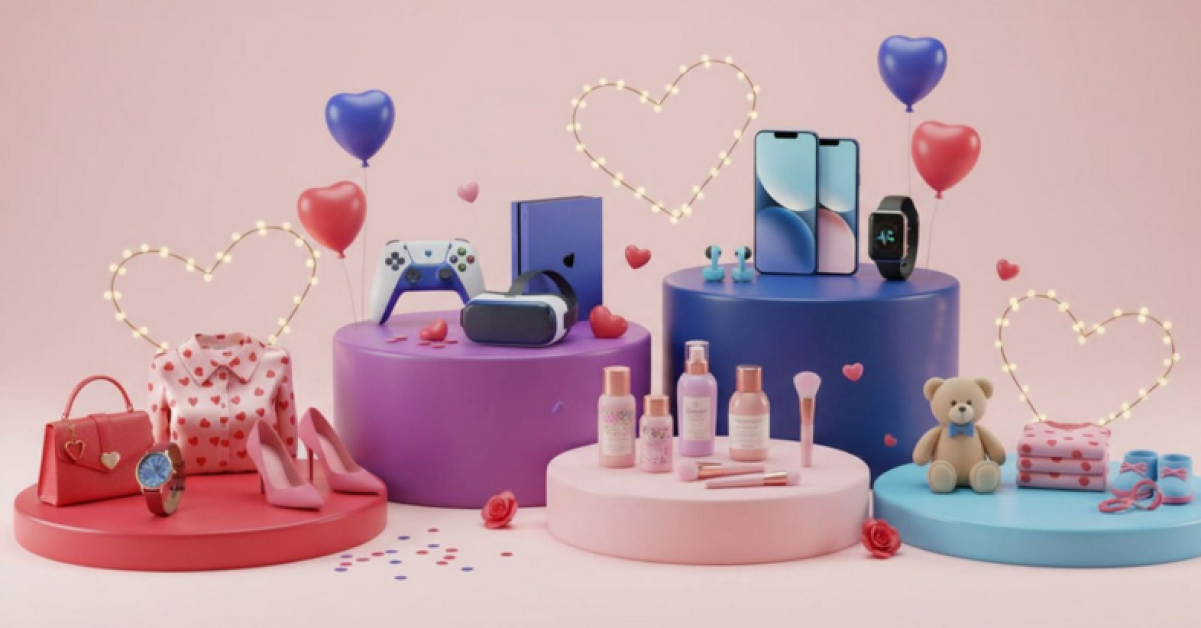  eMAG: Ce cadouri comandă românii pe ultima sută de metri cu ocazia Valentine’s Day 