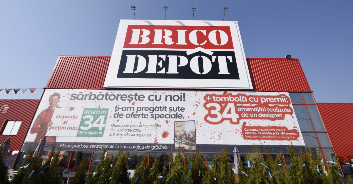 Retailerul Brico Depot, aproape de finalizarea procesului de rebrading - 34 de unitati la nivel national