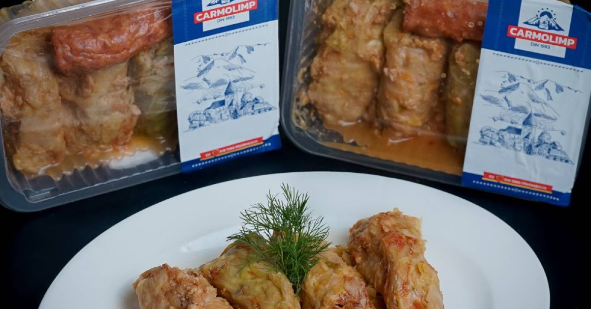De la ciorba la pungă la sarmale în caserolă: noul produs ready to cook al Carmolimp
