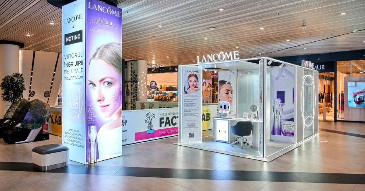 A doua ediție a cabinei de skincare Lancôme în Promenada Mall: cum puteți participa