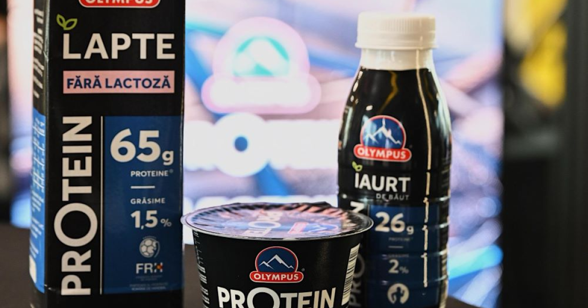Unul dintre cei mai mari producători de lactate din România lansează o nouă gamă de produse, bogate în proteină