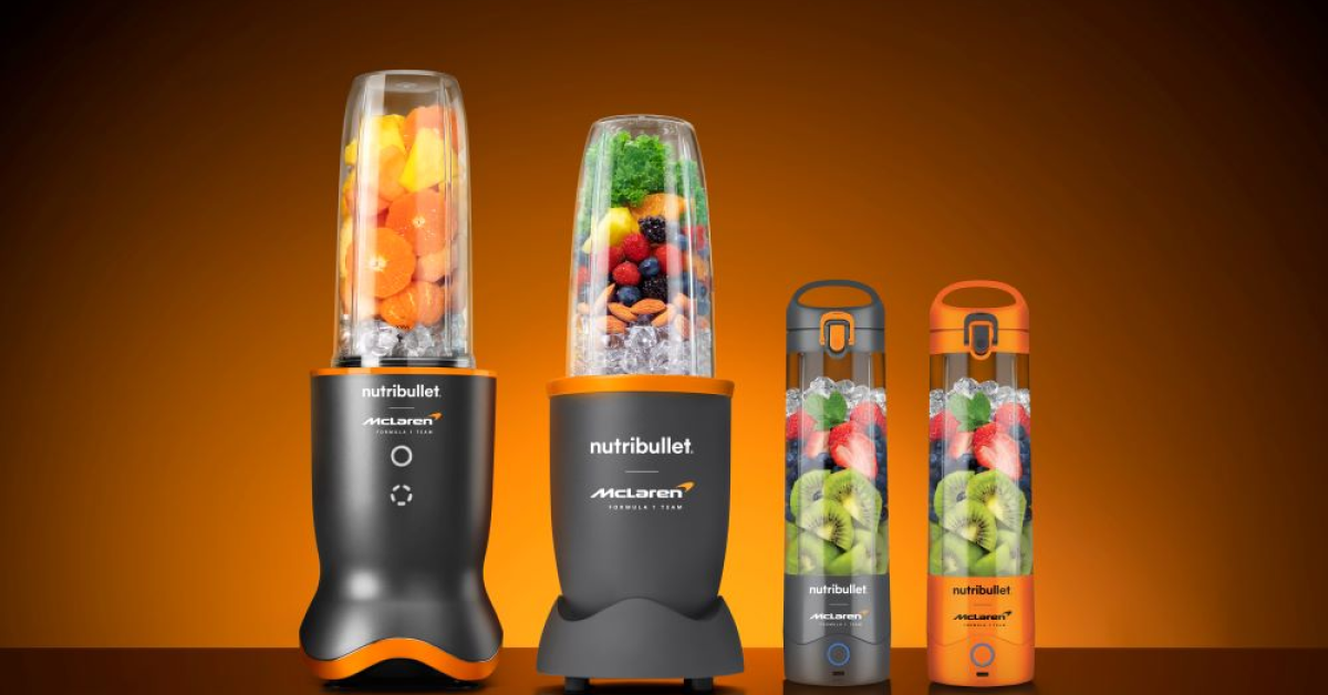 nutribullet și McLaren Formula 1 Team lansează o colecție de blendere în ediție limitată 