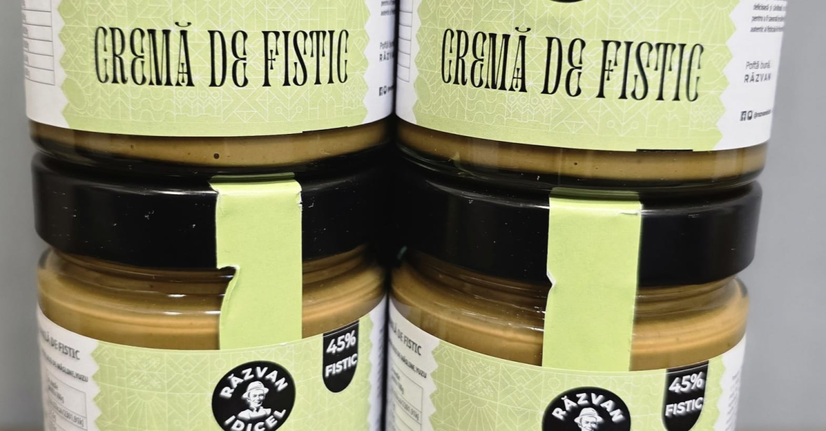 Răzvan Idicel a lansat crema de fistic pentru ciocolata Dubai vegană 