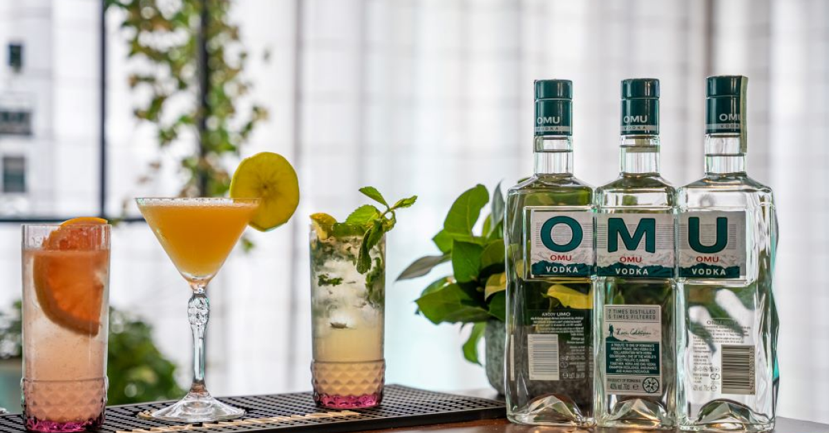 O tărie la înălțime: Alexandrion Group lansează OMU Vodka, un produs premium, 100% românesc