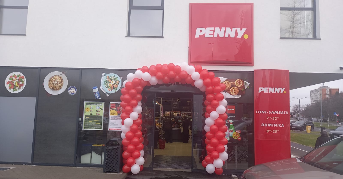 Penny a atins pragul de 403 magazine în România. Unde a fost inaugurată cea mai recentă unitate