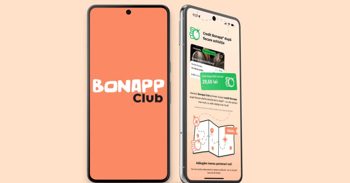 Bonapp lansează Bonapp Club: mai multe oferte pentru abonați