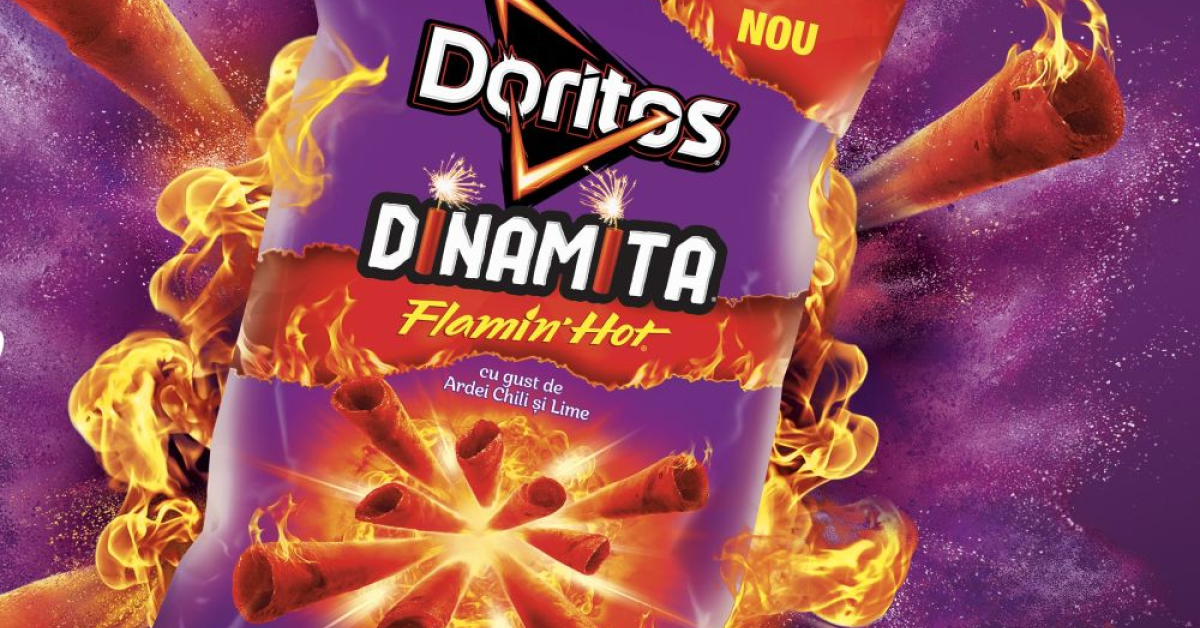 O nouă aromă pentru Doritos: unde găsim cel mai recent produs lansat de PepsiCo