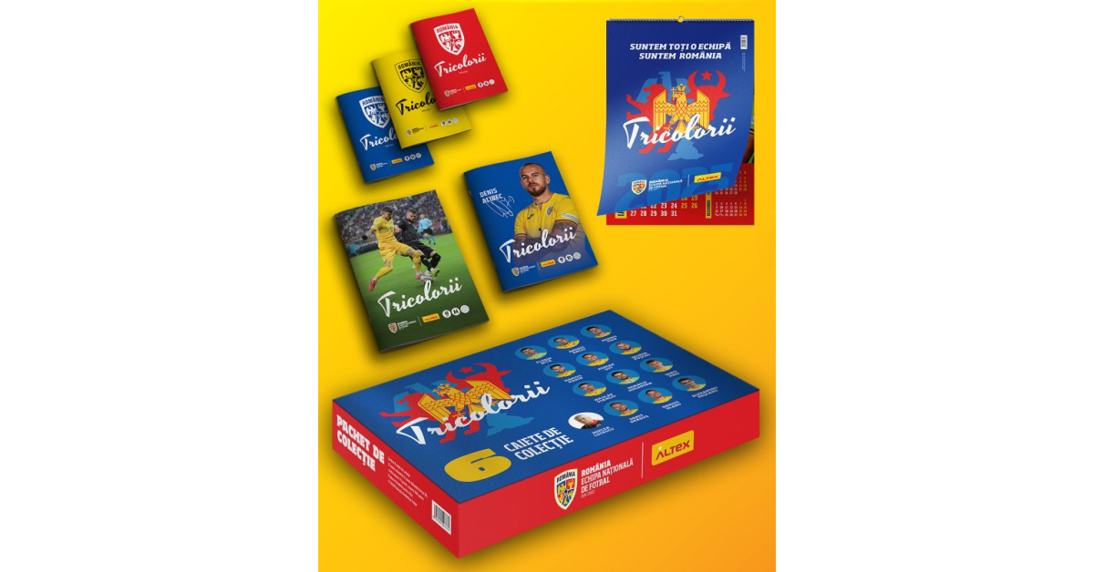 Suporterii echipei naționale își pot achiziționa produse personalizate cu tricolorii în rețeaua Altex