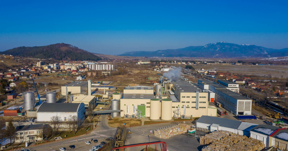 Investiție de 8,7 milioane de euro în stația de epurare a apelor tehnologice de la fabrica de hârtie din Zărnești 