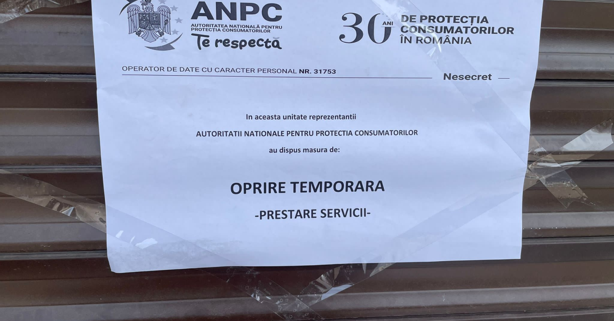 ANPC, sancționată de Autoritatea Națională de Supraveghere pentru încălcarea datelor cu caracter personal 