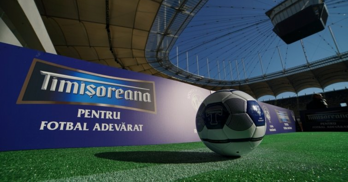 Timisoreana isi continua parteneriatul cu Federatia Romana de Fotbal si lanseaza campania “Pentru fotbal adevarat” 