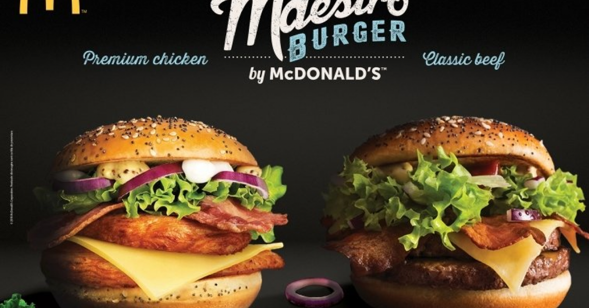 Maestro Burgers by McDonald’s ajunge in Romania 