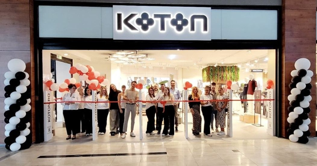 Koton își continuă extinderea în România. Reduceri de 50 de lei la achiziții de minimum 100 de lei