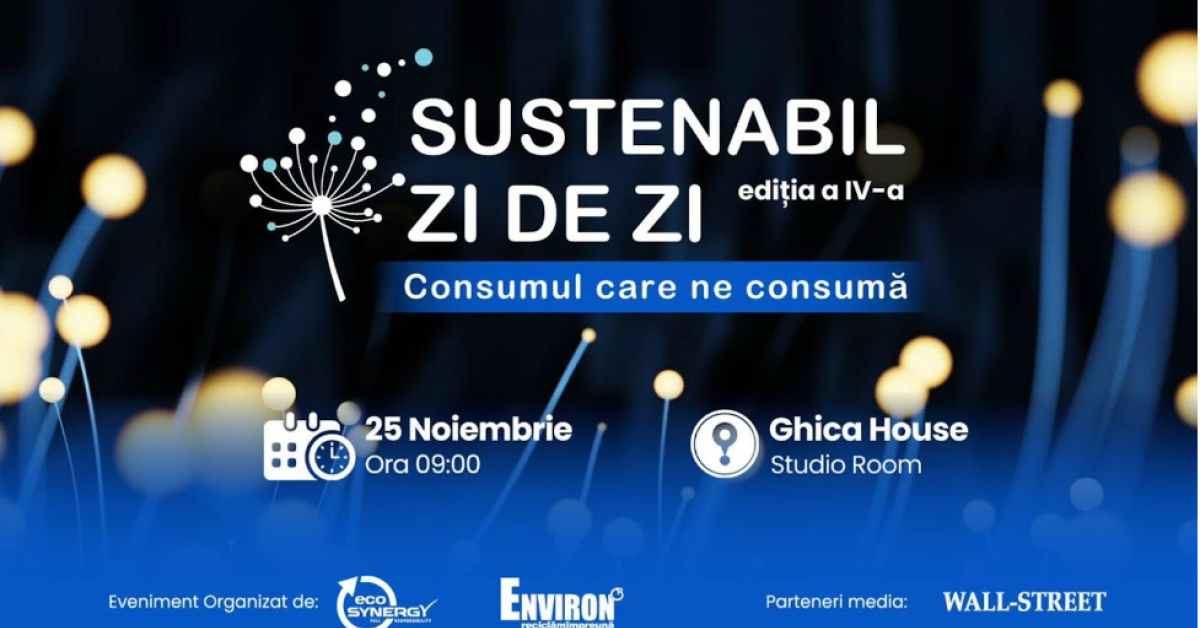 Sustenabil zi de zi 2025: o agendă care schimbă perspectiva asupra consumului