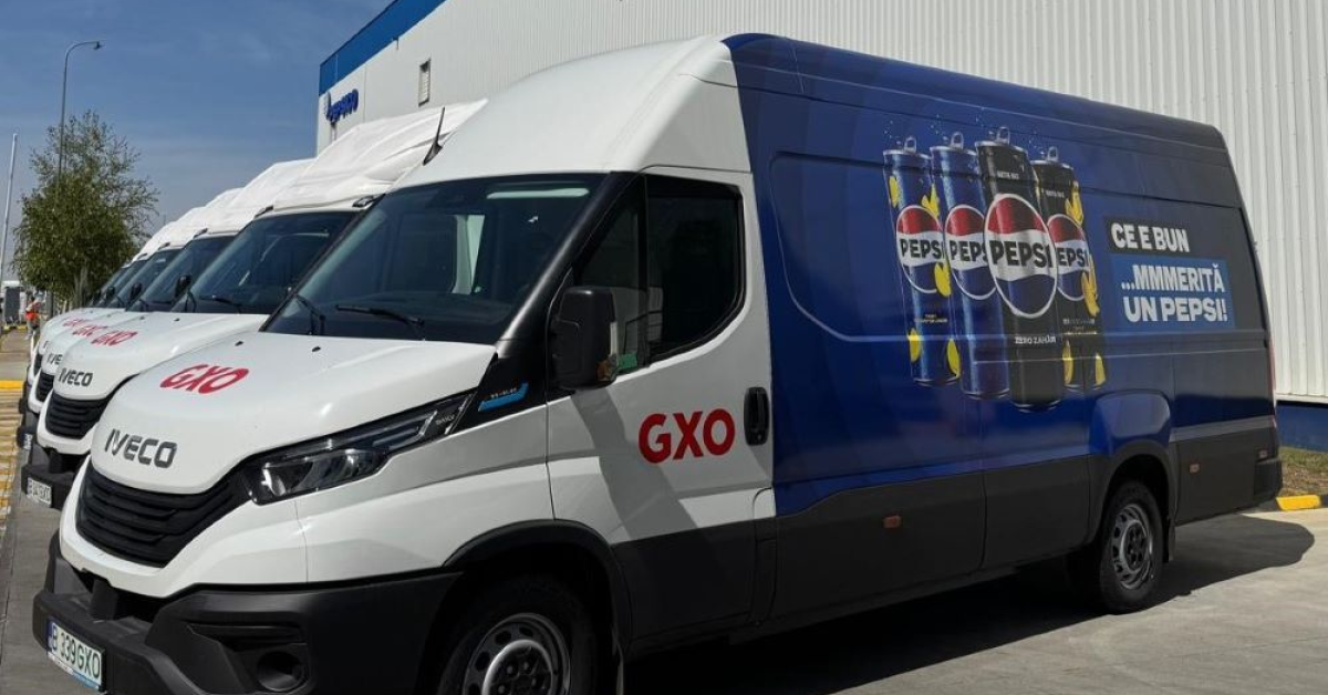 PepsiCo își mărește flota de dube electrice din România