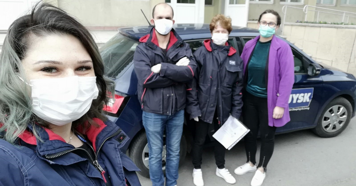 Jysk România anunță că 19 unități medicale au beneficiat de fondul de urgență de 150.000 de lei