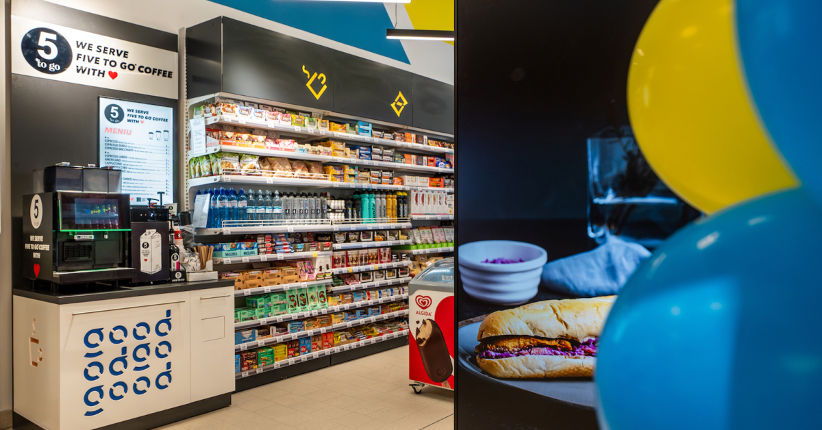 5 to go, furnizor de cafea pentru lanțul de magazine good to go. Retailerul vrea să ajungă la 200 de locații în România