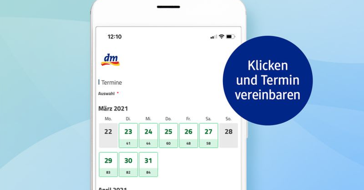 Lanțul de drogherii dm drogerie markt a inaugurat în Germania cel de-al 100-lea centru de testare rapidă Covid-19 