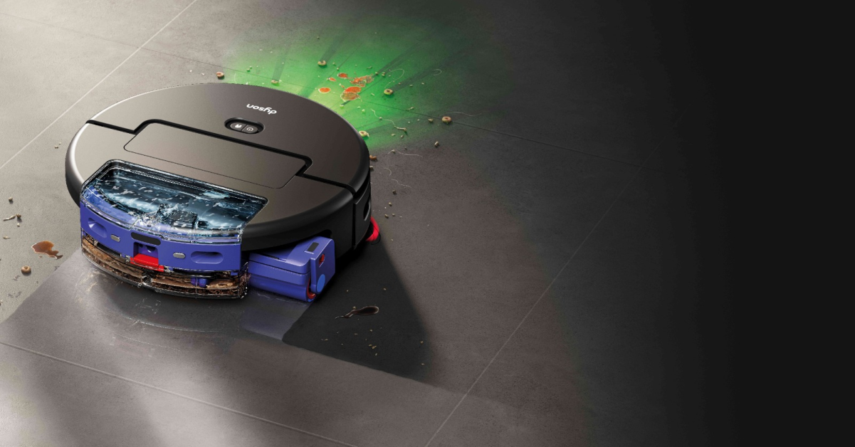 Dyson Spot+Scrub AI face curățenie când ești plecat