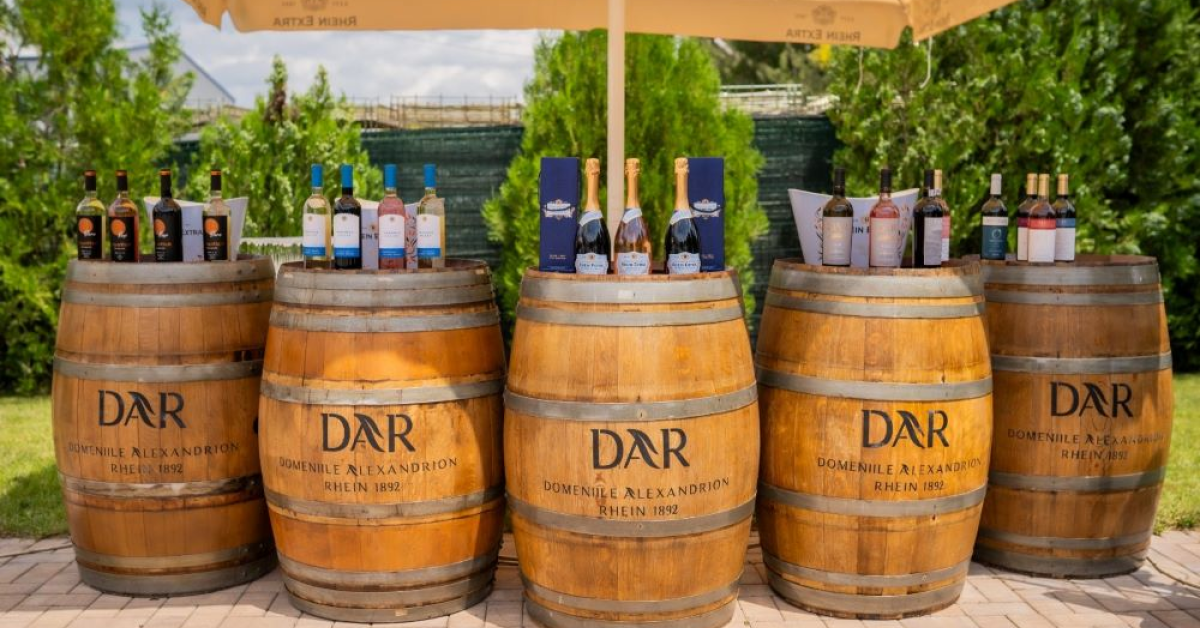 Crama Domeniile Alexandrion Rhein 1892 şi-a deschis porţile şi a lansat gama de vinuri DAR 1892