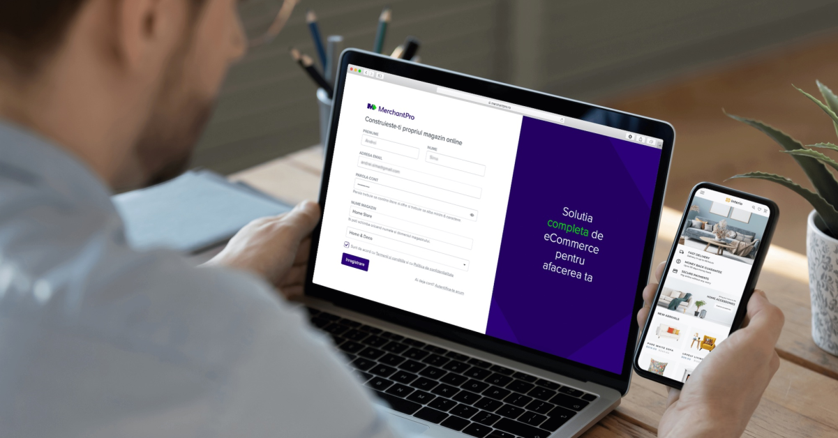 Analiză MerchantPro| Piața de eCommerce crește lent, dar sigur: cele mai active domenii din primul trimestru